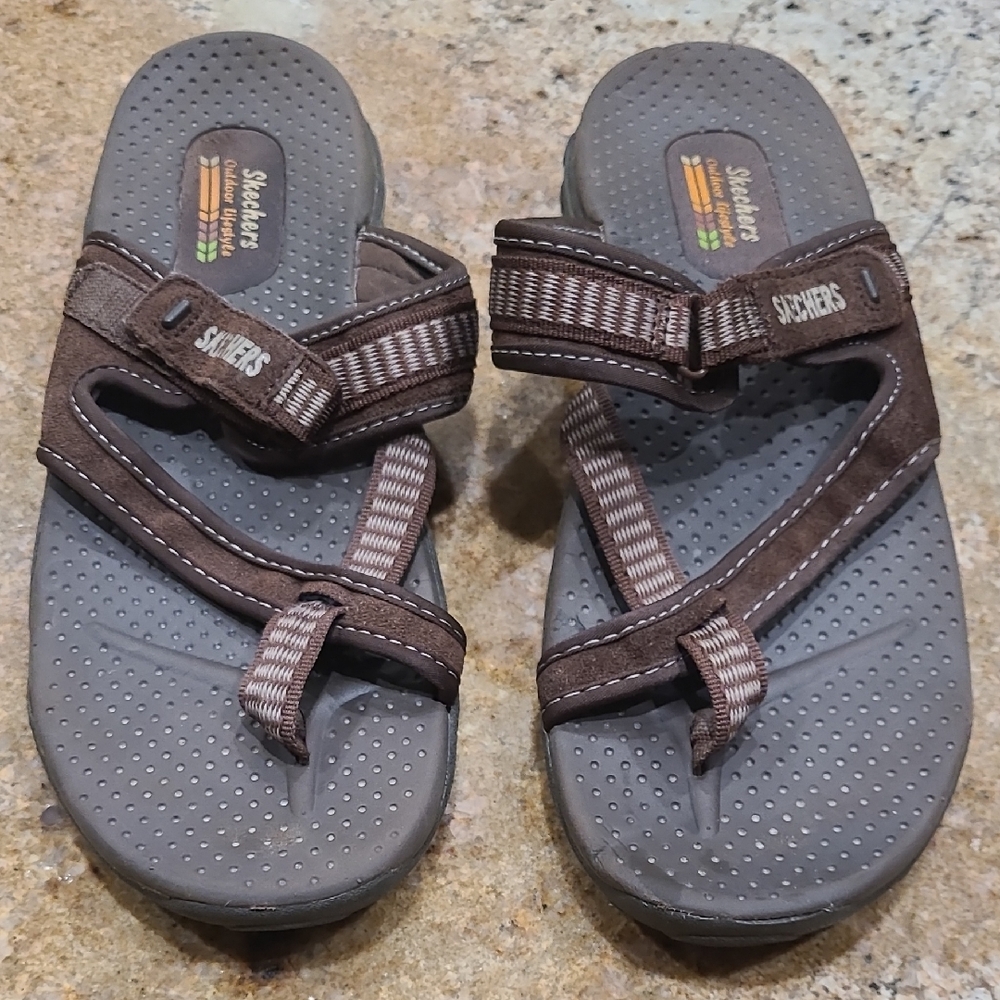 Skechers Outdoor Lifestyle Sandals‎ - Brown Womens Size 11